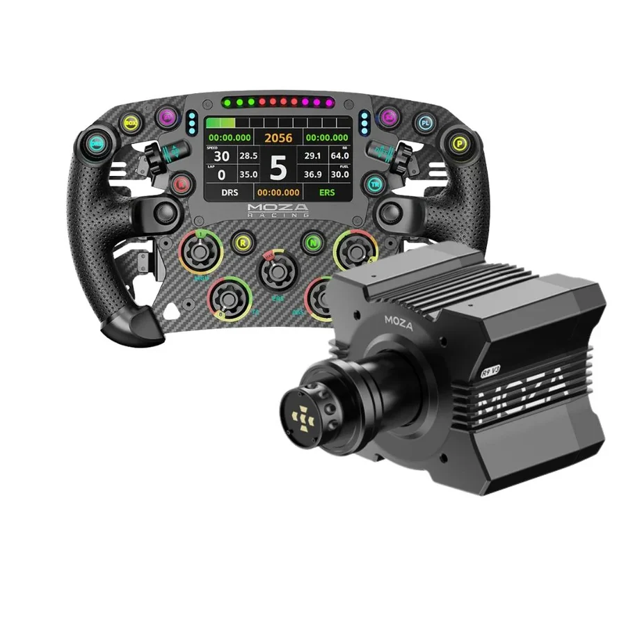 База Moza R9 V3 с рулем FSR2