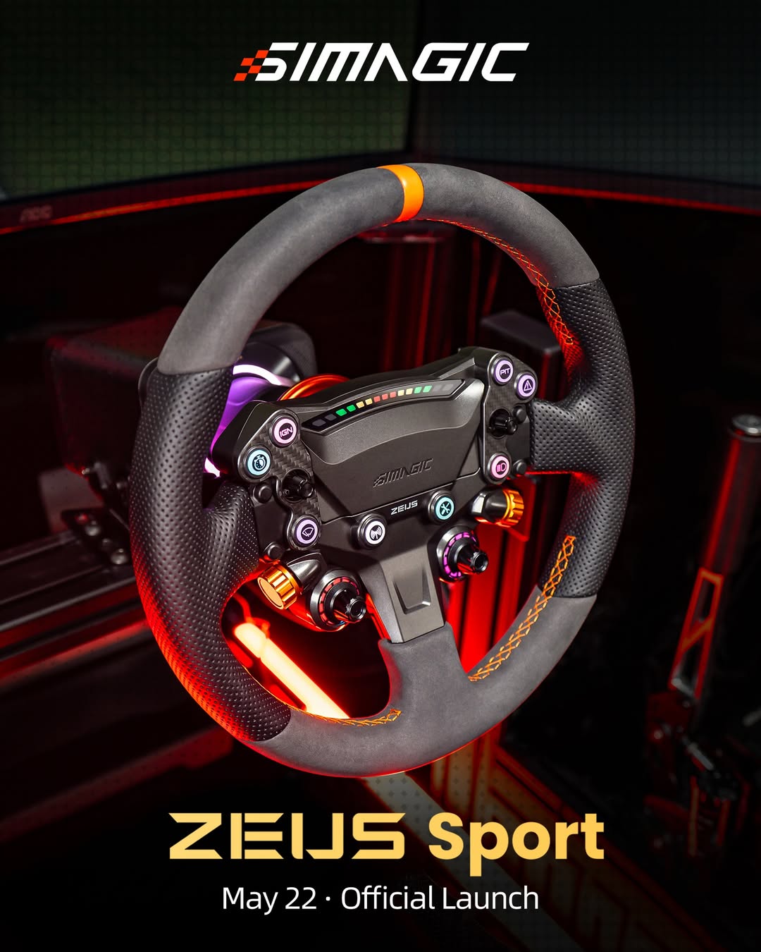 Simagic Zeus Sport Wheel рис 2