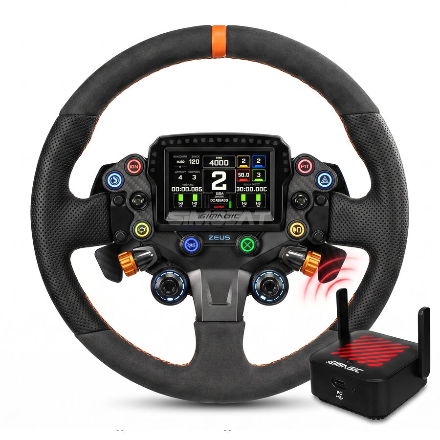 Simagic Zeus Sport руль для симрейсинга комплект с MagicDash 4 и AirLink