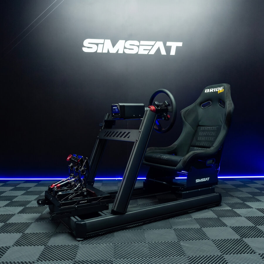 Кокпит для симрейсинга Simseat EVO + Simagic Alpha EVO Pro + Neo X-350W + P1000 + P-HPR