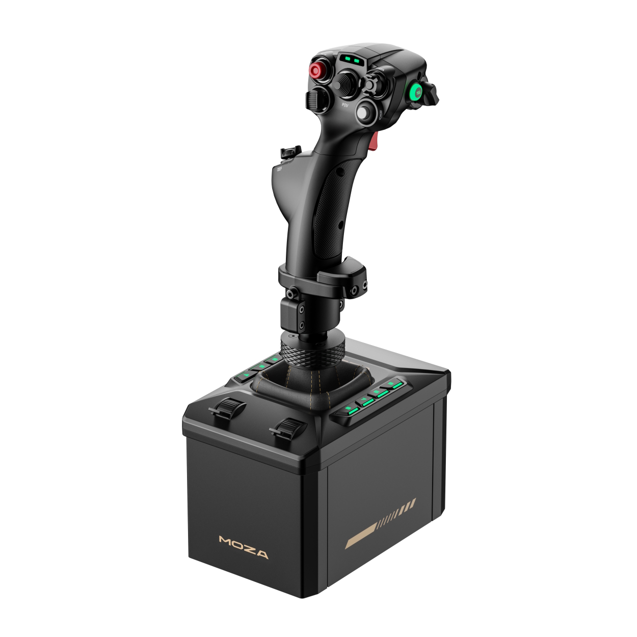 Moza AB6 с MHG Flightstick Bundle для авиасимулятора
