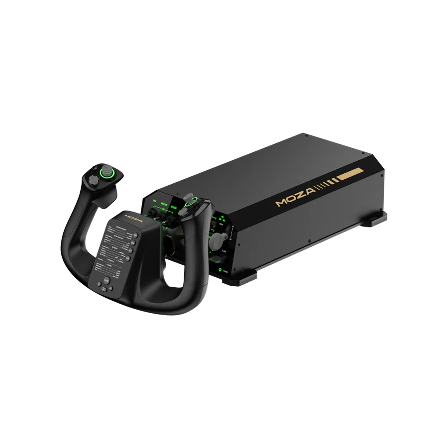 Moza AY210 Force Feedback Yoke Bundle